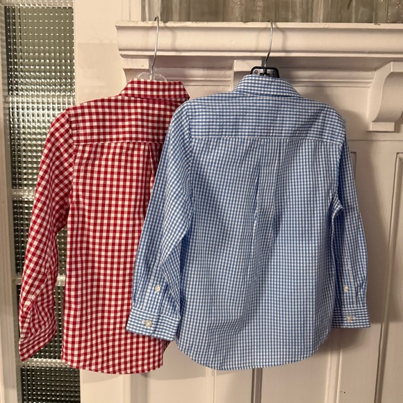 Vineyard Vines Set Of 2 Boys Button Down Check Shirts Size 4T - Picture 4 of 11
